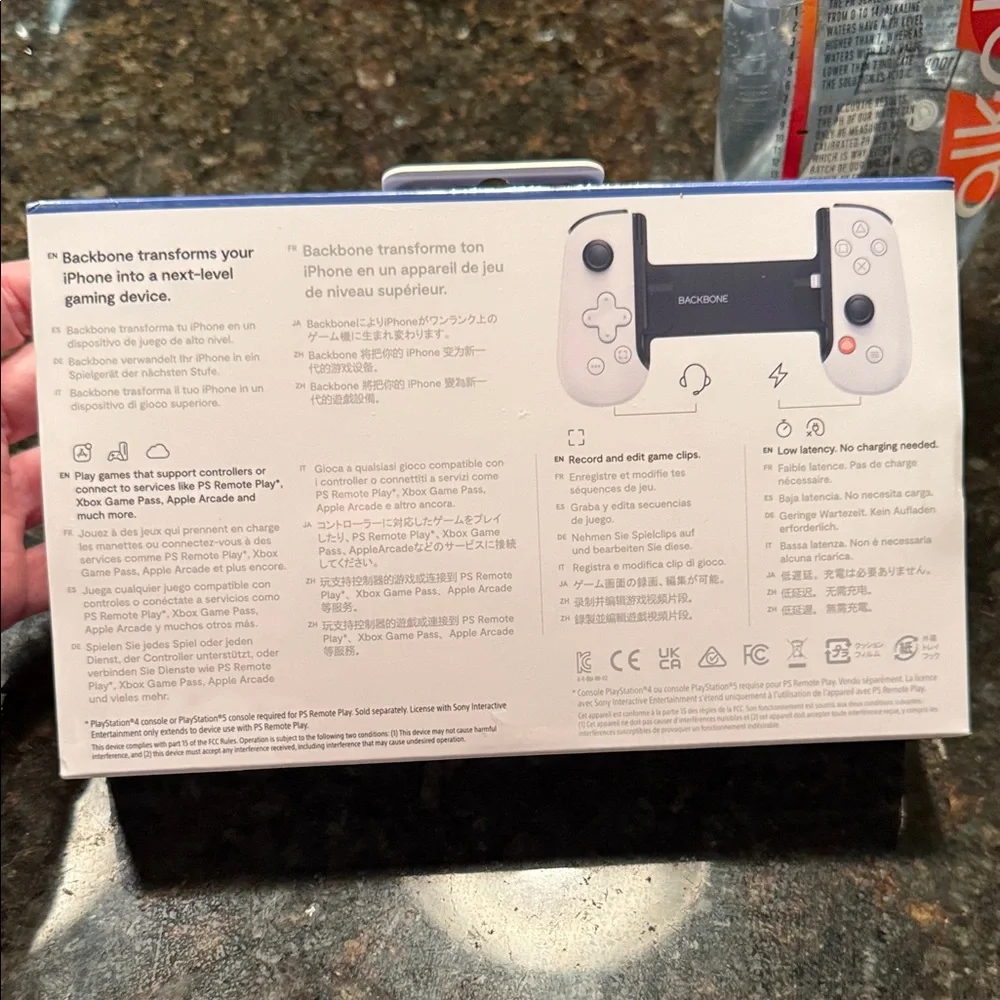New in Box Sony PlayStation Backbone Controller - White